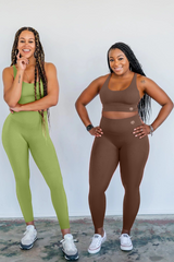 Royal - Apple Green/Chocolate Brown