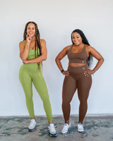 Royal - Apple Green/Chocolate Brown