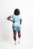OTG Athleisure Intensity - Seamless Short Set - Teal